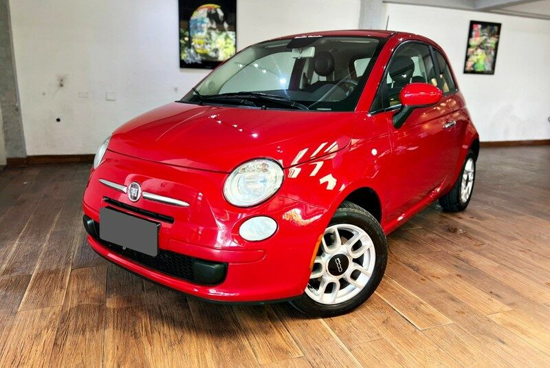 FIAT 500 1.4 CULT 8V FLEX 2P MANUAL ANO 2014 COR VERMELHO