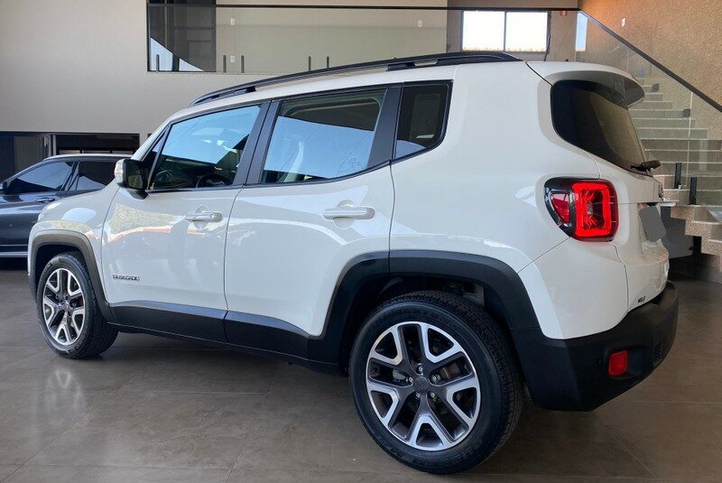 RENEGADE 1.8 16V FLEX LONGITUDE 4P AUTOMÁTICO ANO 2020 COR BRANCO